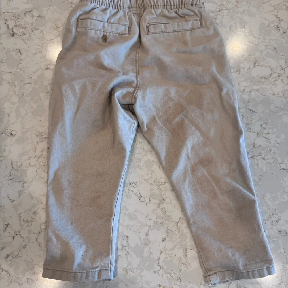 18-24 month Old Navy tan pull on khaki Pants